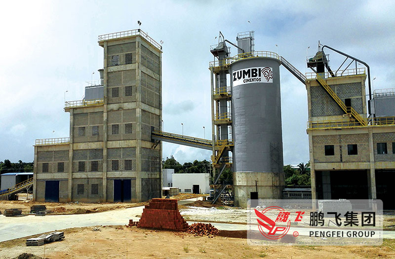 公司承建的巴西年产60万吨水泥粉磨站